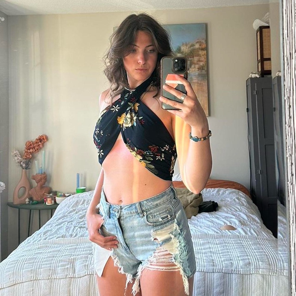 Tie up summer top